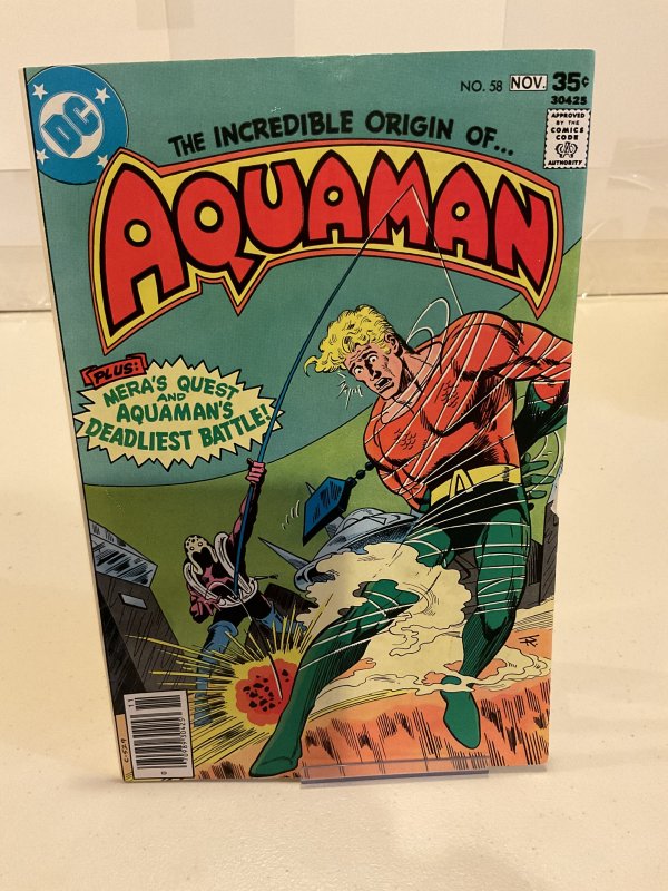 Aquaman #58  1977  F  Jim Aparo Cover and Art!