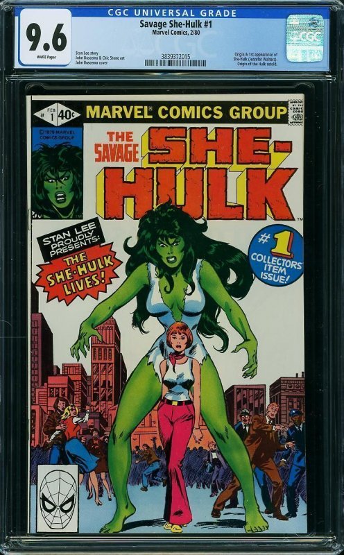 Savage She-Hulk #1 (1980) CGC 9.6 NM+