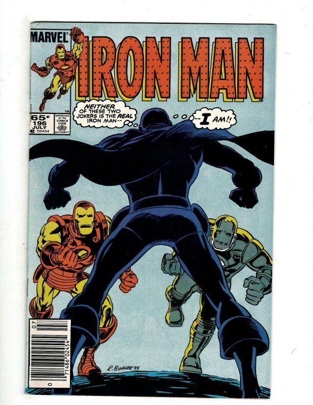 10 Iron Man Marvel Comics # 196 197 198 199 201 202 203 204 205 206 Stark J451