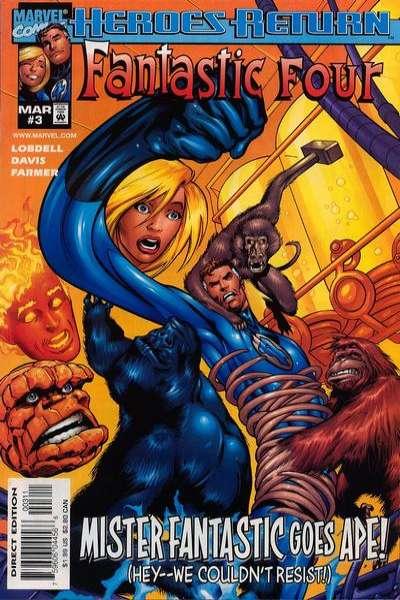 Fantastic Four (1998 series) #3, NM (Stock photo)