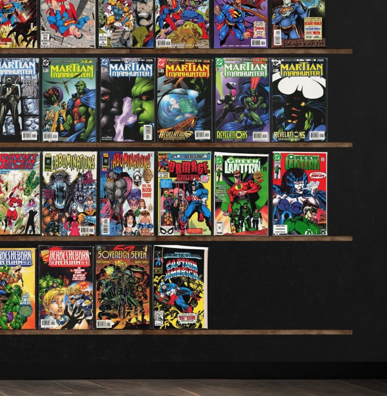 Huge Lot 150+ Comics with Action Comics, Superboy & More!