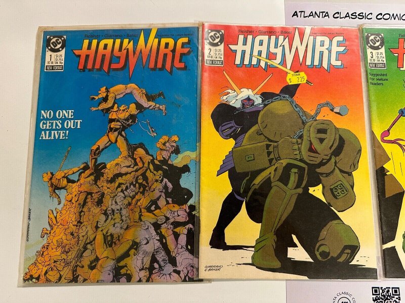 4 Haywire DC Comics # 1 2 3 4 5 Superman Batman Flash  33 CT7