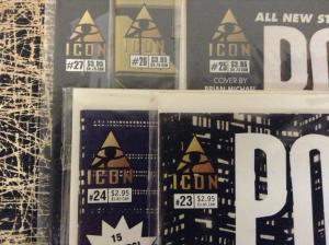 Lot Of 5 Powers Marvel Icon Comic Books # 23 24 25 26 27 Brian Michael Bendis R3