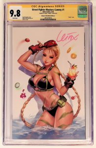 Street Fighter Masters: Cammy #1 (2023) CGC SS 9.8 Artgerm Collectibles Ed. A