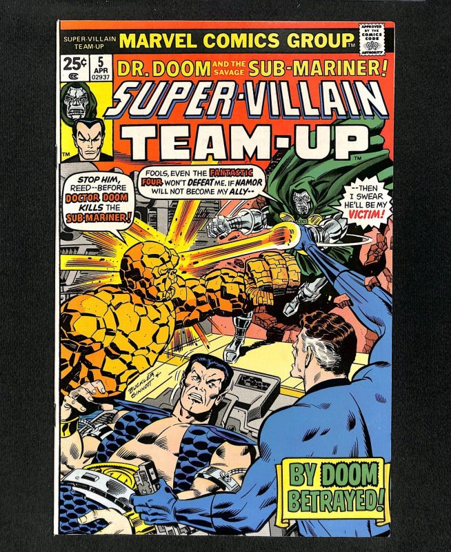 Super-Villain Team-Up #5 1st Shroud!