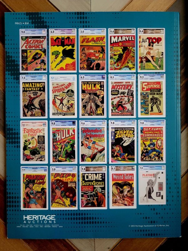 Heritage Auctions: Comic Books & Memorabila - Nov 20 + 22, 2025 Action Comics