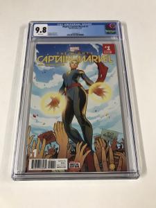 The Mighty Captain Marvel 1 Cgc 9.8 White Pages