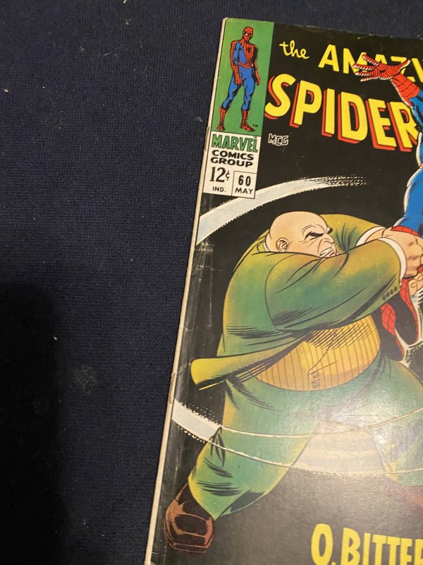 The Amazing Spider-Man #60 (1968) vs the kingpin romita