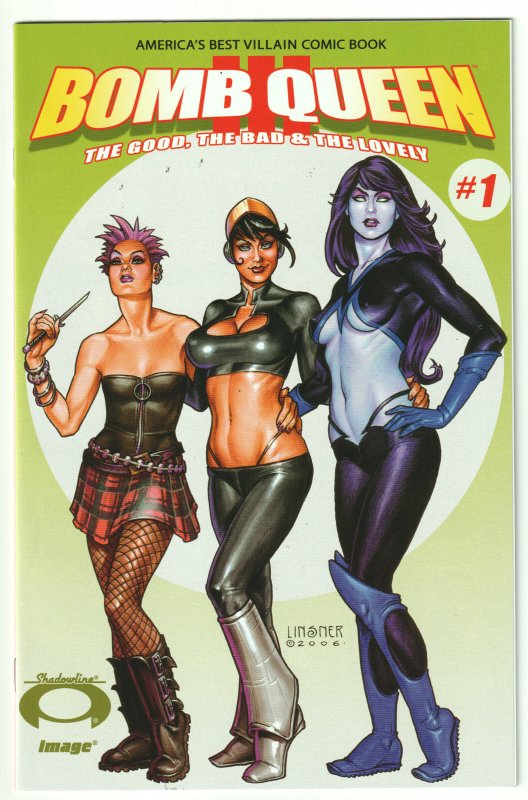 Bomb Queen III: The Good, The Bad & The Lovely #1, 2, 3, 4 (2007) Complete set!