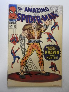 The Amazing Spider-Man #47 (1967) GD/VG Condition see desc