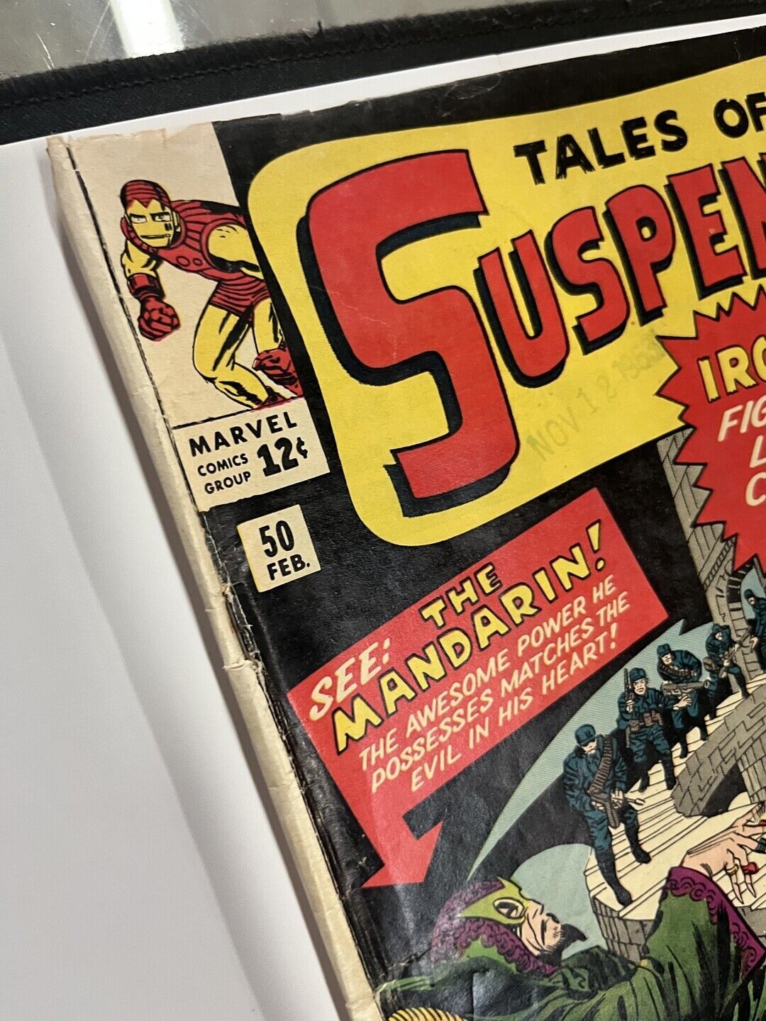 Tales of Suspense 50 VG+ 1st Mandarin Marvel Comics C153A