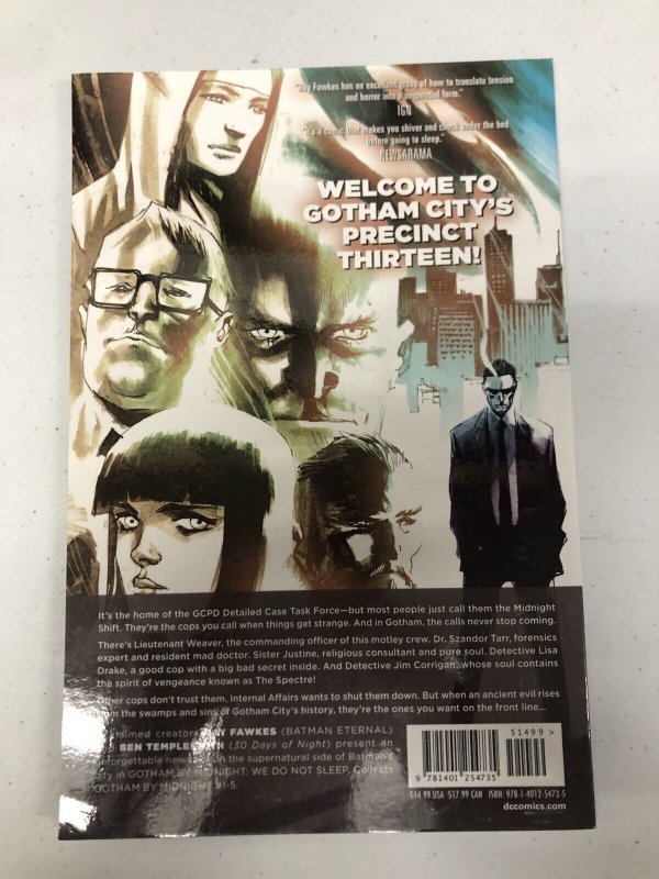 Gotham By Midnight : We Do Not Sleep (2015) TPB Vol # 1 Ray Fawkes • Templesmith