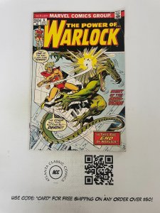 The Power Of Warlock # 8 FN- Marvel Comic Book Doctor Doom Thanos 8 J224
