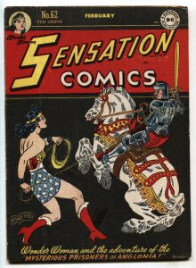 SENSATION COMICS #62 1947-WONDER WOMAN-DC-GOLDEN AGE