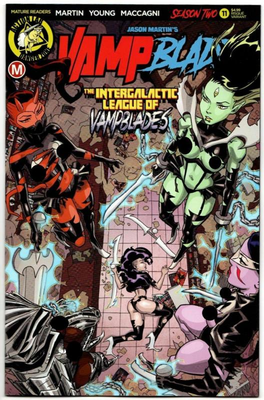 Vampblade Season 2 #11 Risque Variant (Action Lab, 2018) NM