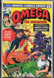 Omega the Unknown #1 (1976) Omega the Unknown [Key Issue]