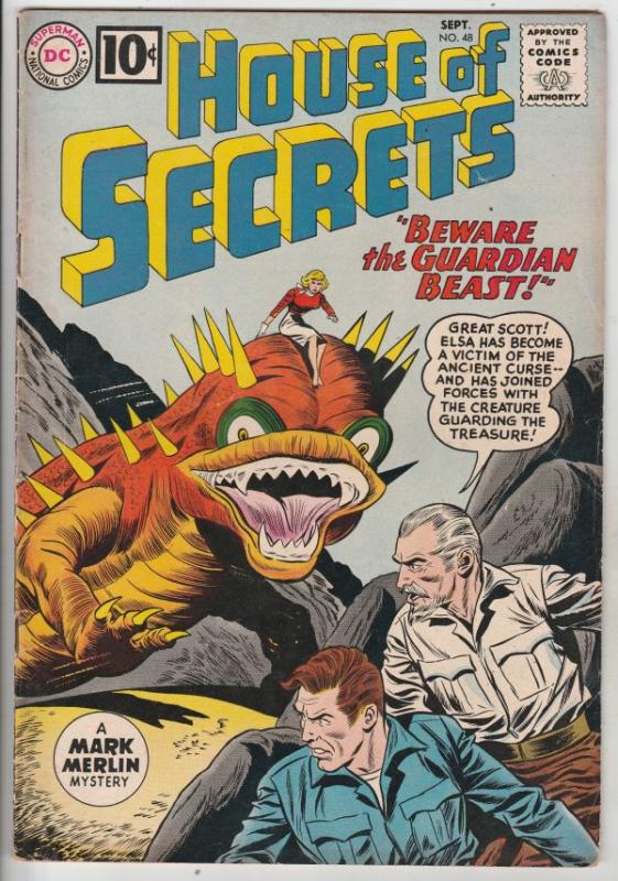 House of Secrets #48 (Sep-61) FN+ Mid-High-Grade Mark Merlin