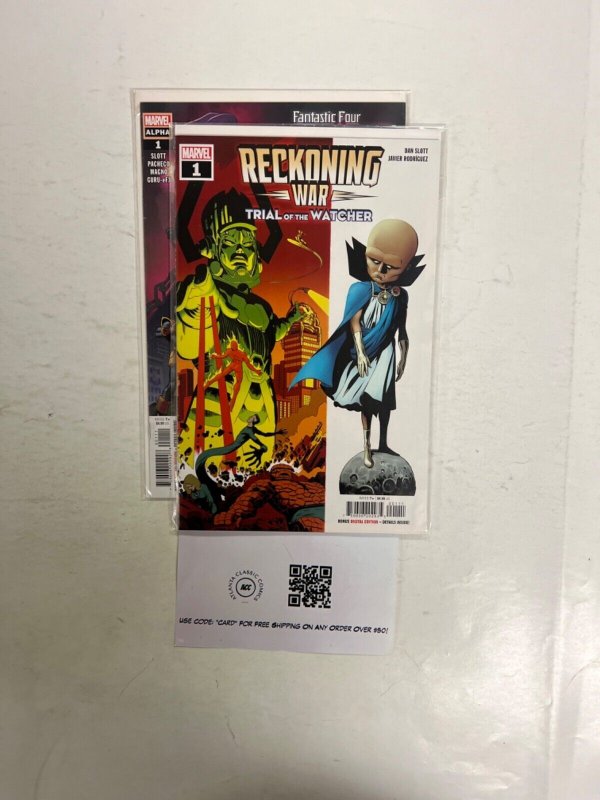 2 Reckoning War Marvel Comic Books # 1 1 Hulk Avengers Defenders Thor 6 JS63