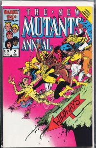 The New Mutants Annual #2 (1986) New Mutants [Key Issue]