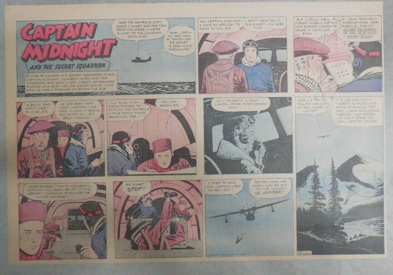 Captain Midnight Sunday by Jonwon  from 8/15/1943 Half Page Size!