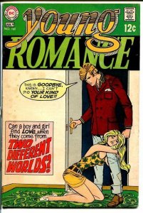 YOUNG ROMANCE #160 1968-DC ROMANCE-NICE ISSUE VG