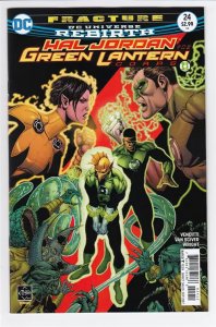 HAL JORDAN AND THE GREEN LANTERN CORPS (2016 DC) #24 CVR A ETHAN VAN SCIVER
