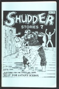 PULP:  Shudder Stories #7 1983-Reprints Weird Menace pulp-Feature on the Weir...