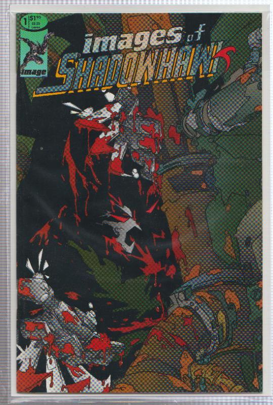 IMAGES OF SHADOWHAWK #1 - IMAGE COMICS - BAGGED,& BOARDED
