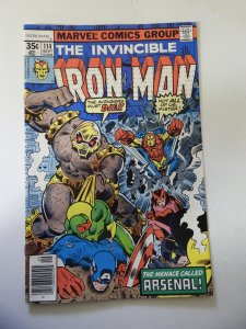 Iron Man #114 (1978) VG+ Condition small tape pull bc