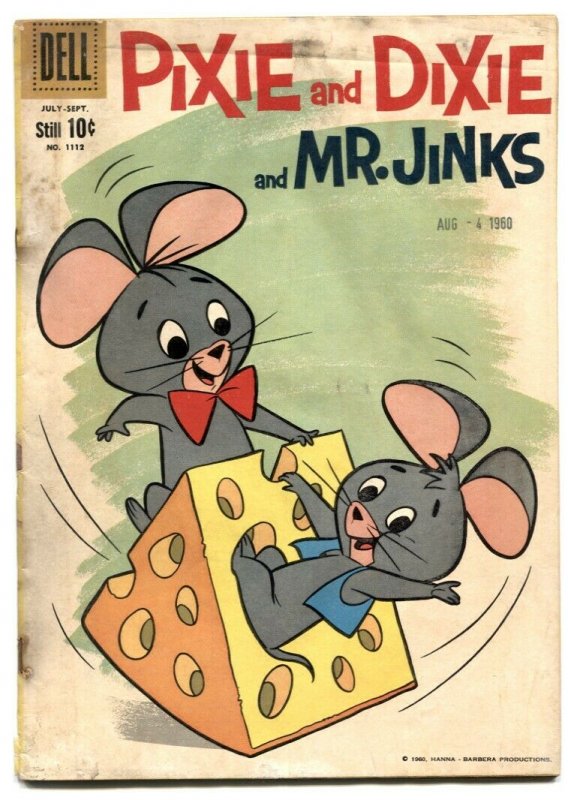 Pixie and Dixie and Mr Jinks-Four Color Comics #1112 1960