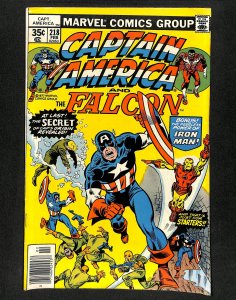 Captain America #218 Iron Man Appearance!