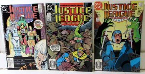 Justice League International Lot of 3 #20, 21, 25 1988 DC Mister Miracle Comics