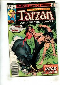 TARZAN #6 (7.0) RAGE OF TANTOR!! 1977