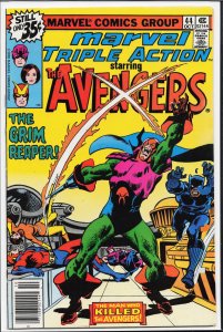 Marvel Triple Action #44 (1978) The Avengers