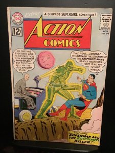 Action Comics #294 (1962) high-grade Lex Luthor cover! VF+ Wow
