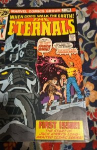 The Eternals #1 (1976)first book and origin l/Jack KIRBY MID GRADE