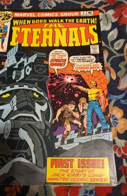 The Eternals #1 (1976)first book and origin l/Jack KIRBY MID GRADE