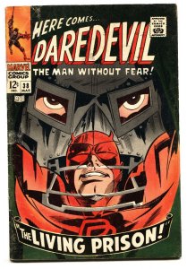 DAREDEVIL #38 comic book 1968-DR. DOOM-MARVEL COMICS-GENE COLAN VG 