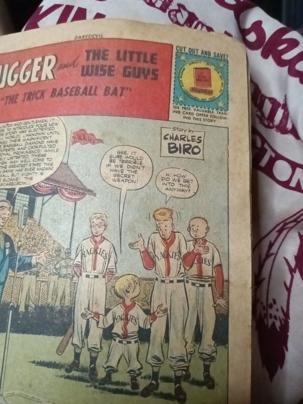 DAREDEVIL Comics # 77 The Little Wise Guys Daredevil Lev Gleason 1951 Gold Age