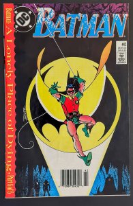 Batman #442 Newsstand (1989) 1st App of Tim Drake in Robin Costume VF +