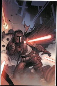 Star Wars: The Mandalorian #1 Yu Virgin Cover (2022) Star Wars