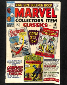 Marvel Collectors' Item Classics #2 Fantastic Four Amazing Spider-Man!