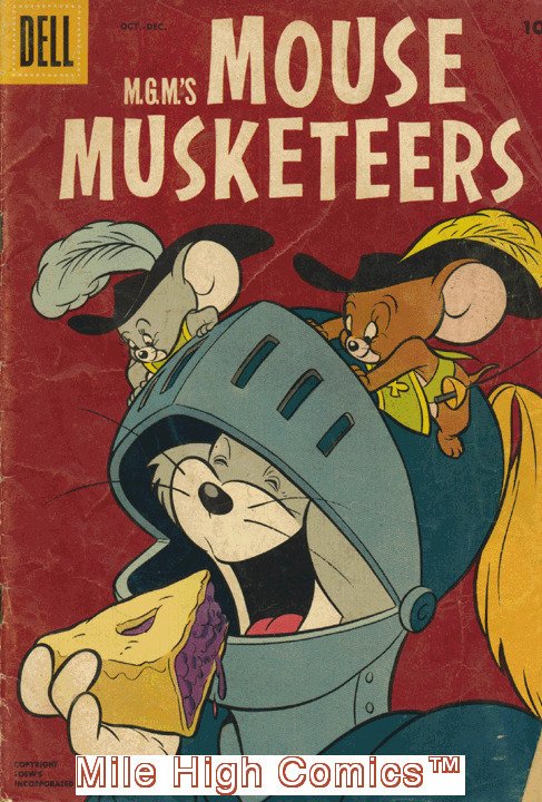MGM'S MOUSE MUSKETEERS (1956 Series) #10 Very Good Comics Book