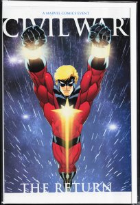 Civil War: The Return McGuinness Cover (2007) Captain Marvel