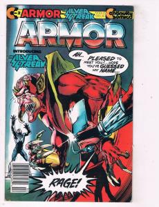 Armor #2 FN/VF Continuity Comics Comic Book Silver Streak Jun 1986 DE48