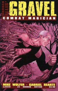 Gravel Combat Magician #3 Horror Cover Comic Book 2014 - Avatar