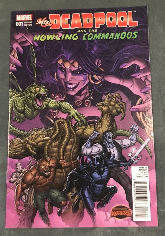 Mrs. Deadpool and the Howling Commandos #1 Incentive Nick Bradshaw Team Variant