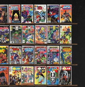 Huge Lot 150+ Comics with The New Warriors, X-O Manowar, Rai & More!