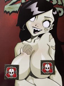 ZOMBIE TRAMP ONGOING #49 MENDOZA RISQUE ACTION LAB RARE LTD 500 NM+