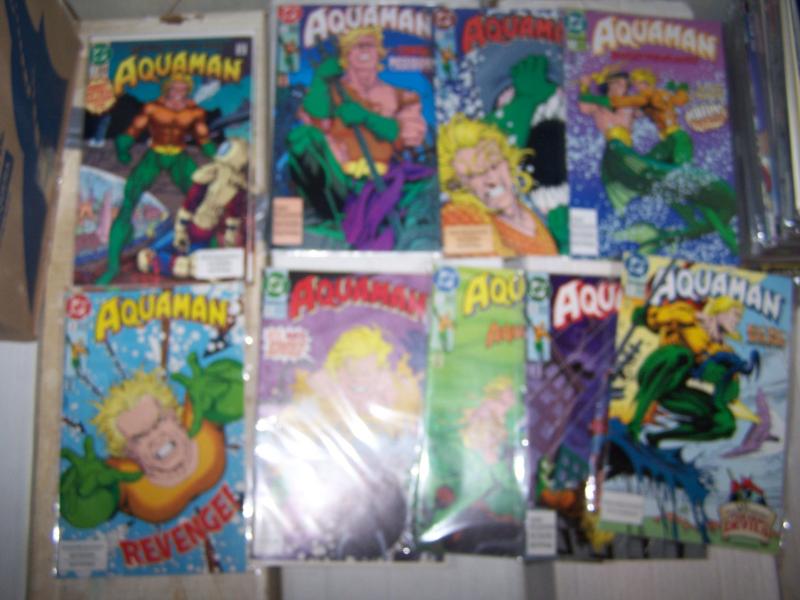 Aquaman # 1,2,3,4,5,6,7,8,9   VOL 4  ( 1991, DC) KING OF THE SEAS